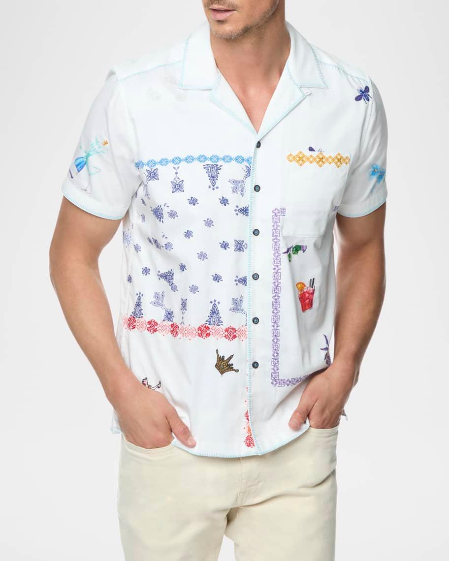 Mens Fortuna Pocket Short-Sleeve Shirt Product Image