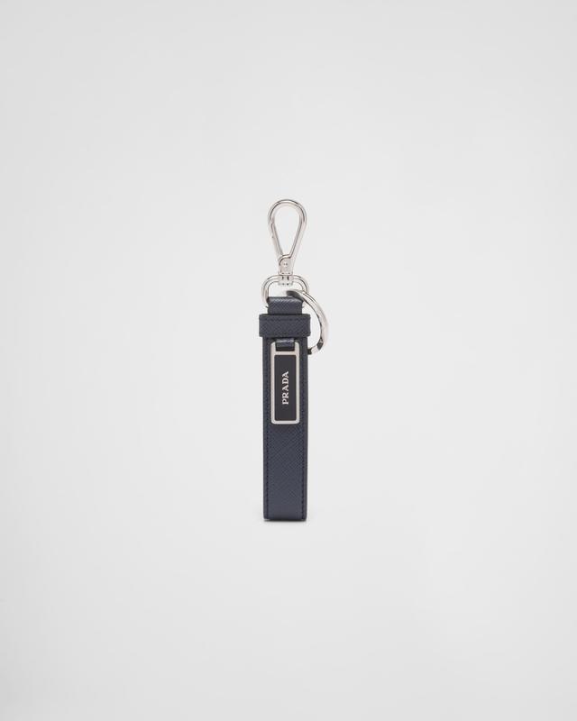 Saffiano Leather Keychain Product Image