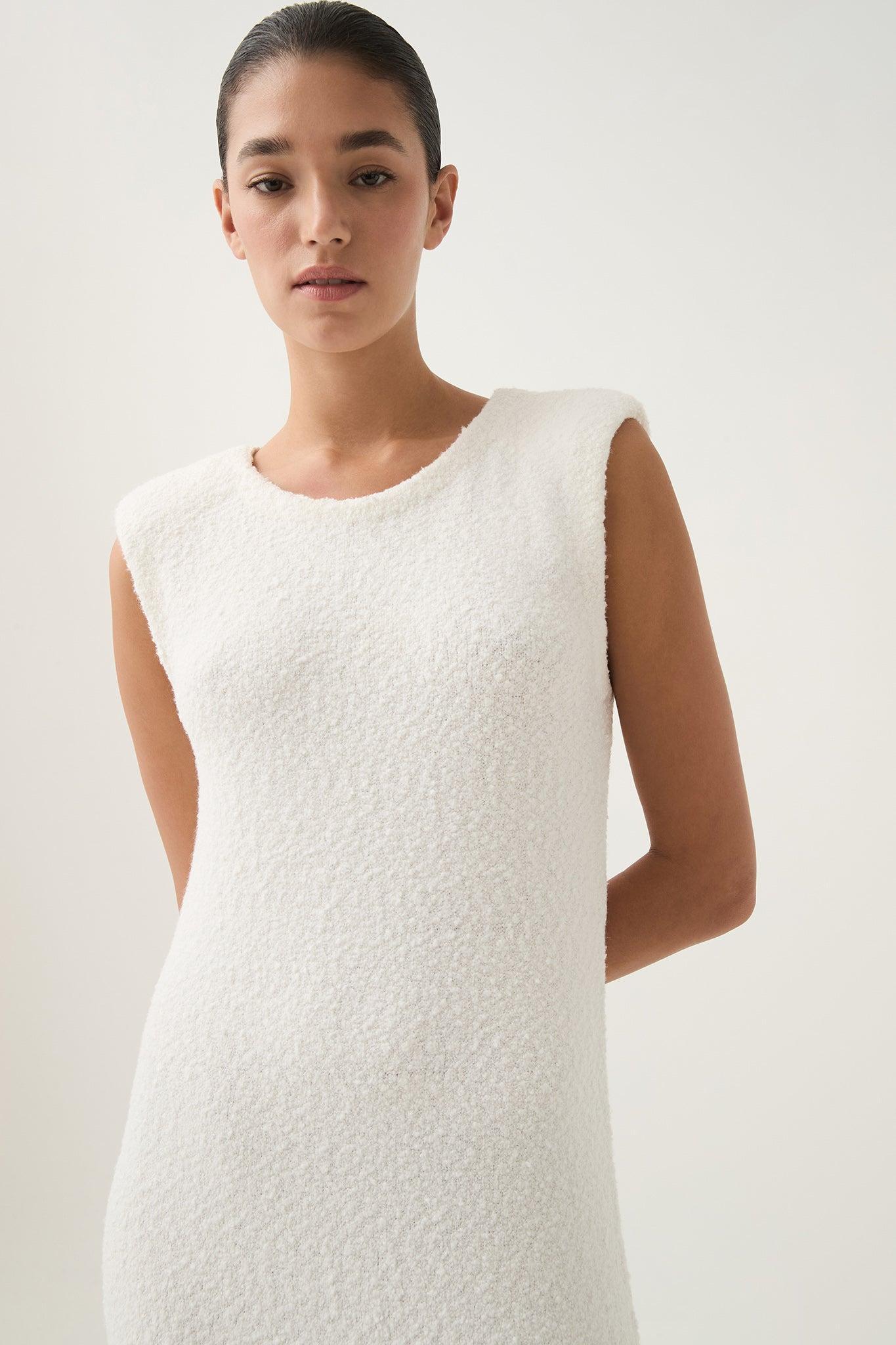 Dimension Knit Midi Dress Product Image