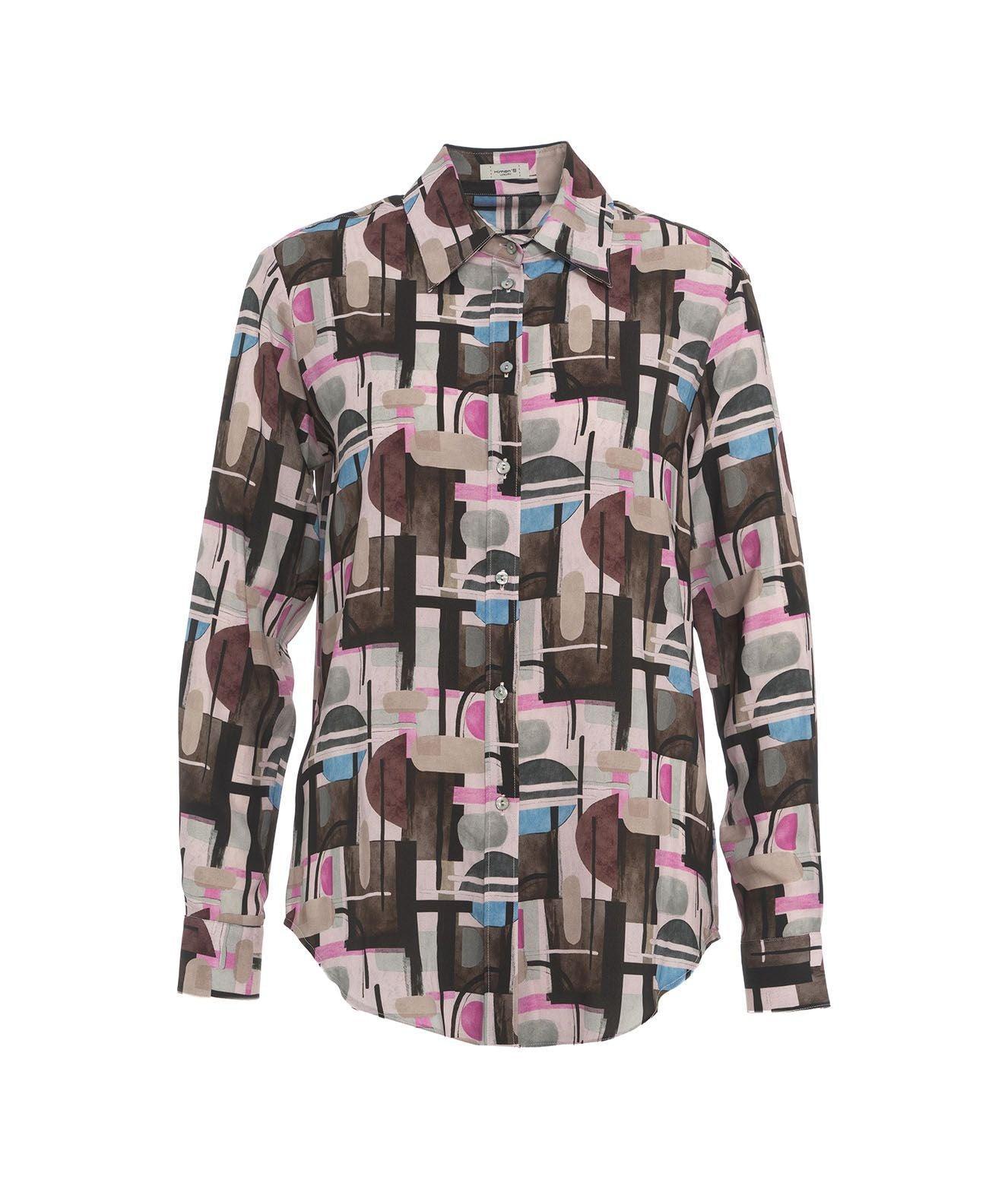 Blouse with retro print Product Image