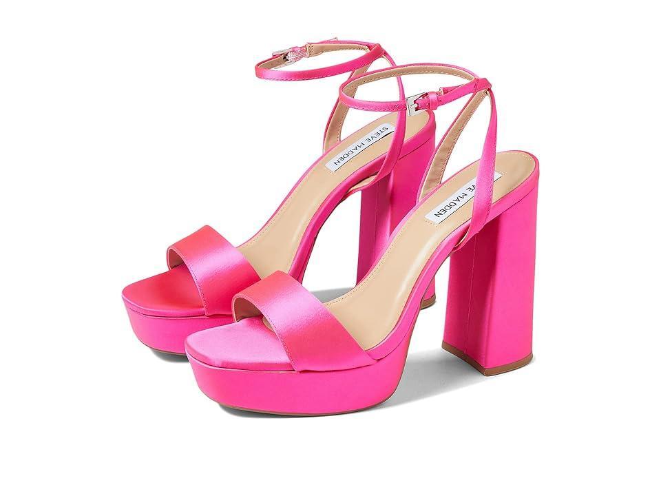 Steve Madden Lessa Sandal Satin) Women's Shoes Product Image