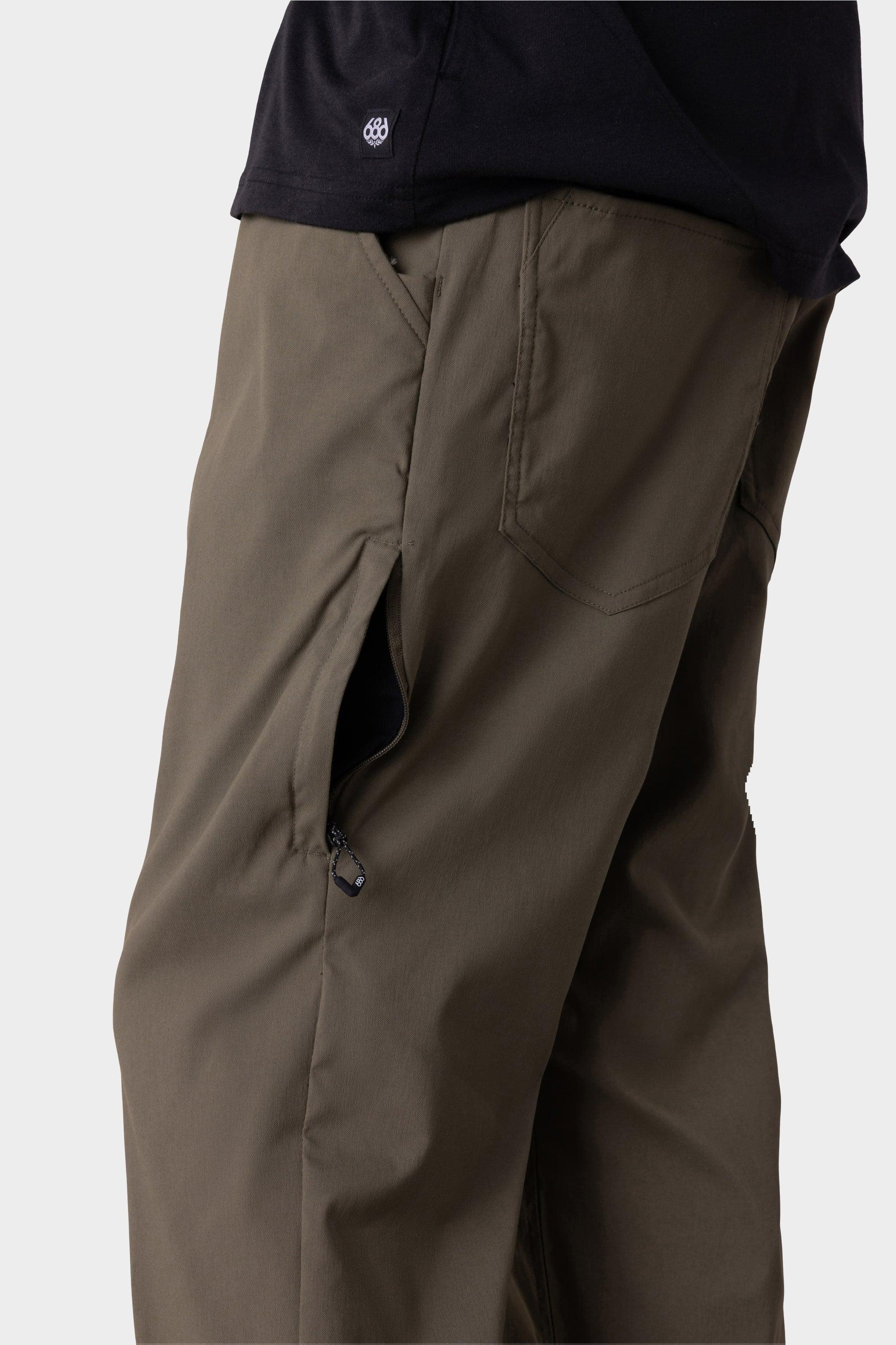 686 Men's Everywhere Merino-Lined Pant - Relaxed Fit Male Product Image