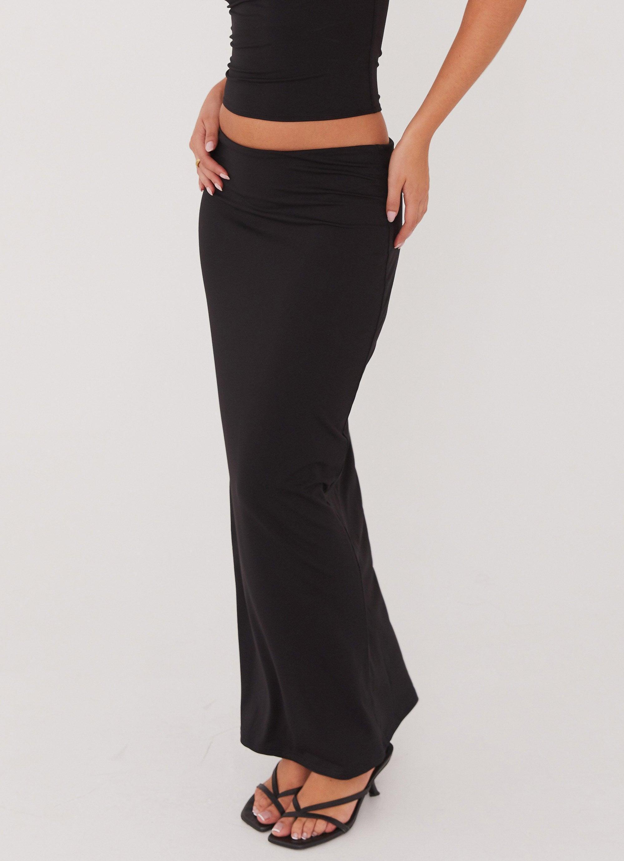 Solace Soul Maxi Skirt - Black Product Image