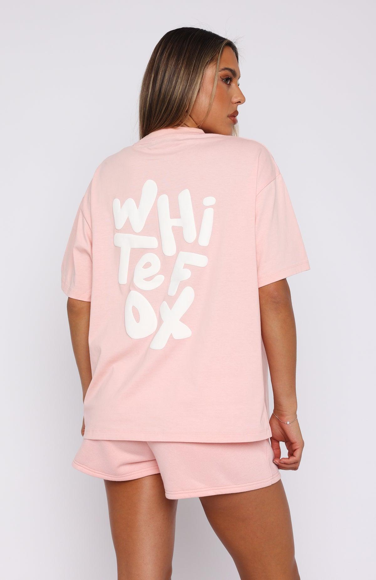 The New Standard Oversized Tee Pink Product Image