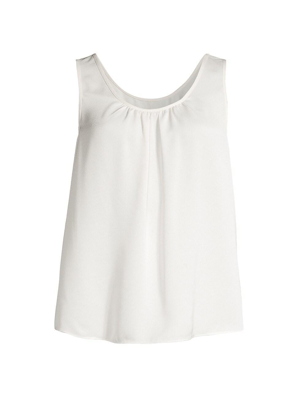 NIC+ZOE Scoop Neck Satin Tank Product Image