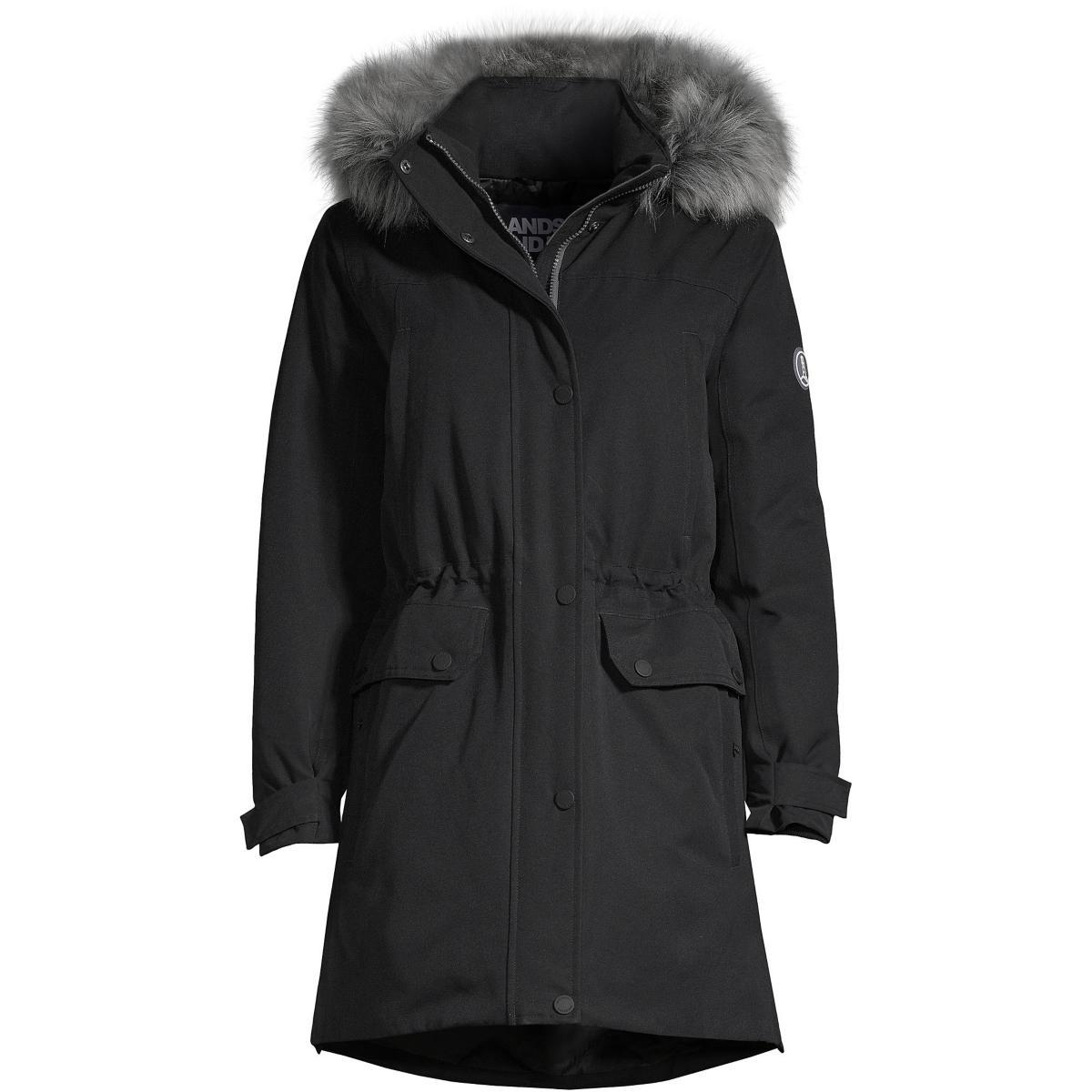 Womens Lands End Expedition Down Waterproof Winter Parka Product Image