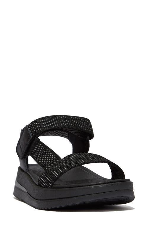 FitFlop Surff Two-Tone Webbing Leather Back-Strap Sandal Women's Sandals Product Image