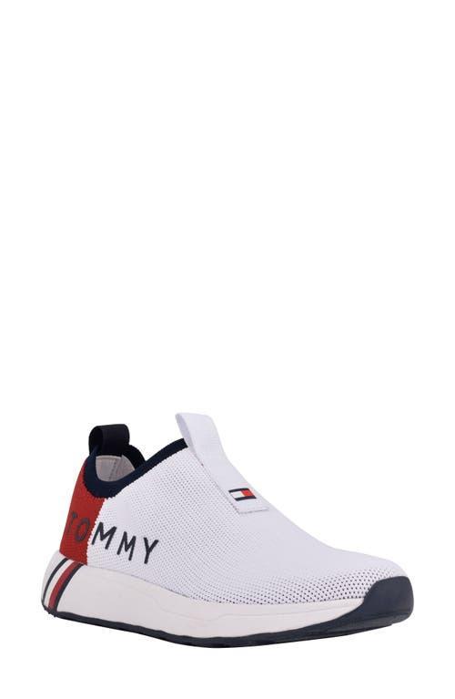 Tommy Hilfiger Womens Aliah Sporty Slip On Sneakers Product Image