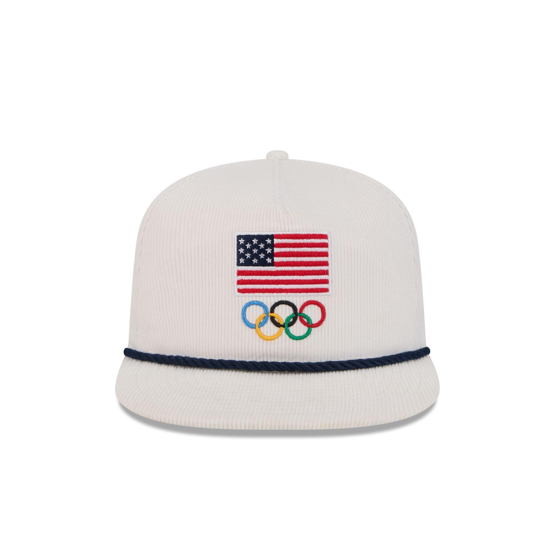 Team USA Olympics Corduroy Golfer Hat Male Product Image