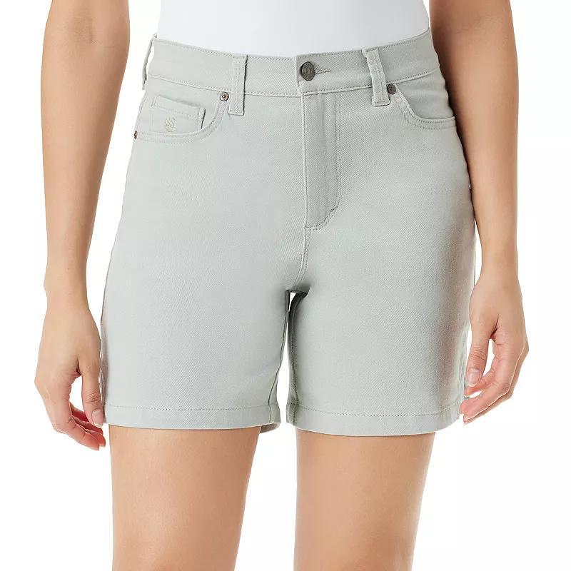 Petite Gloria Vanderbilt Amanda Shorts, Womens Product Image