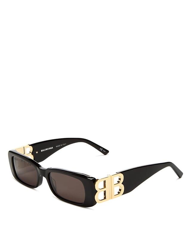 Balenciaga Dynasty Rectangular Sunglasses, 51mm Product Image