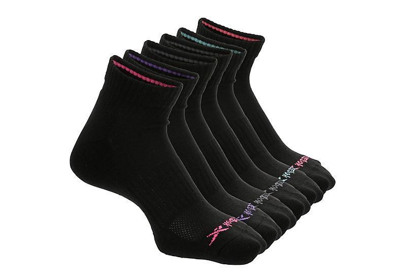 Reebok Womens Quarter Socks 6 Pairs Product Image