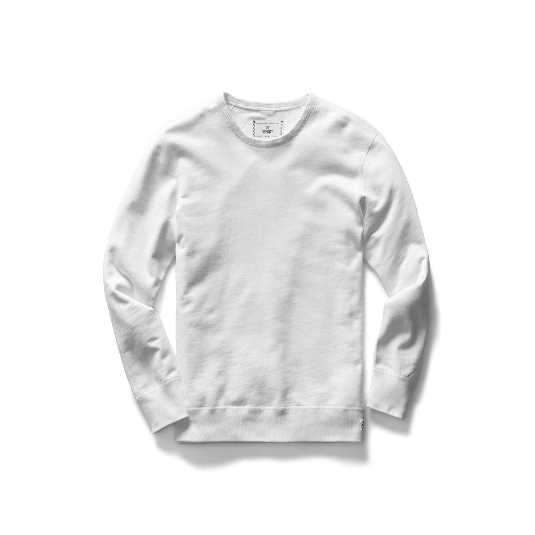 Midweight Terry Slim Crewneck Male Product Image