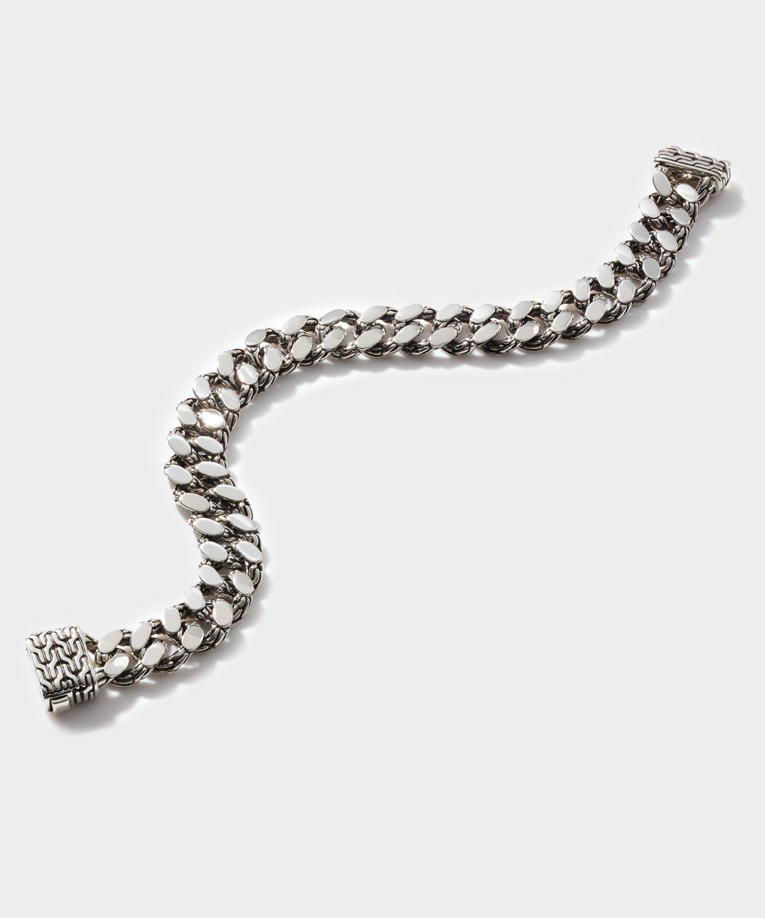 John Hardy Sterling Silver Curb Chain Bracelet, 11MM Product Image