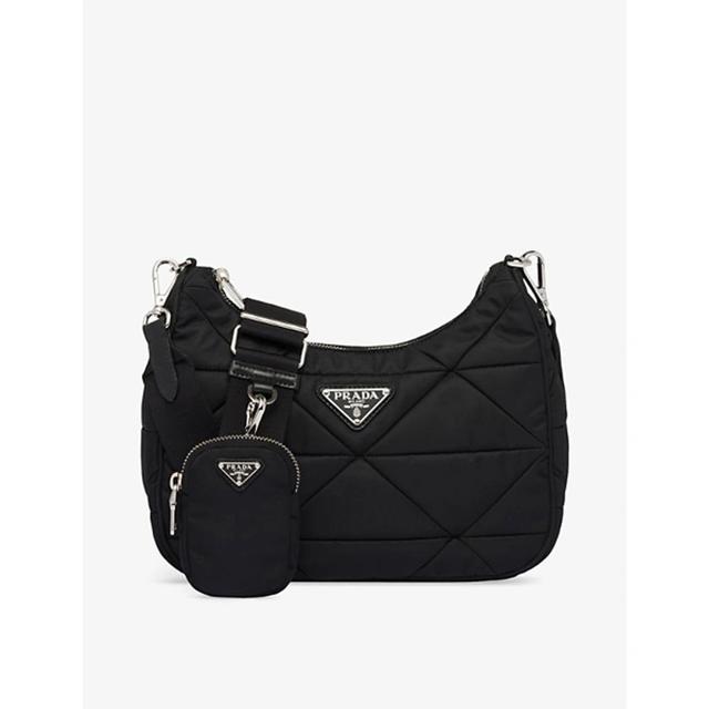 Sack Bag Aus Gepolstertem Re-nylon In Black Product Image