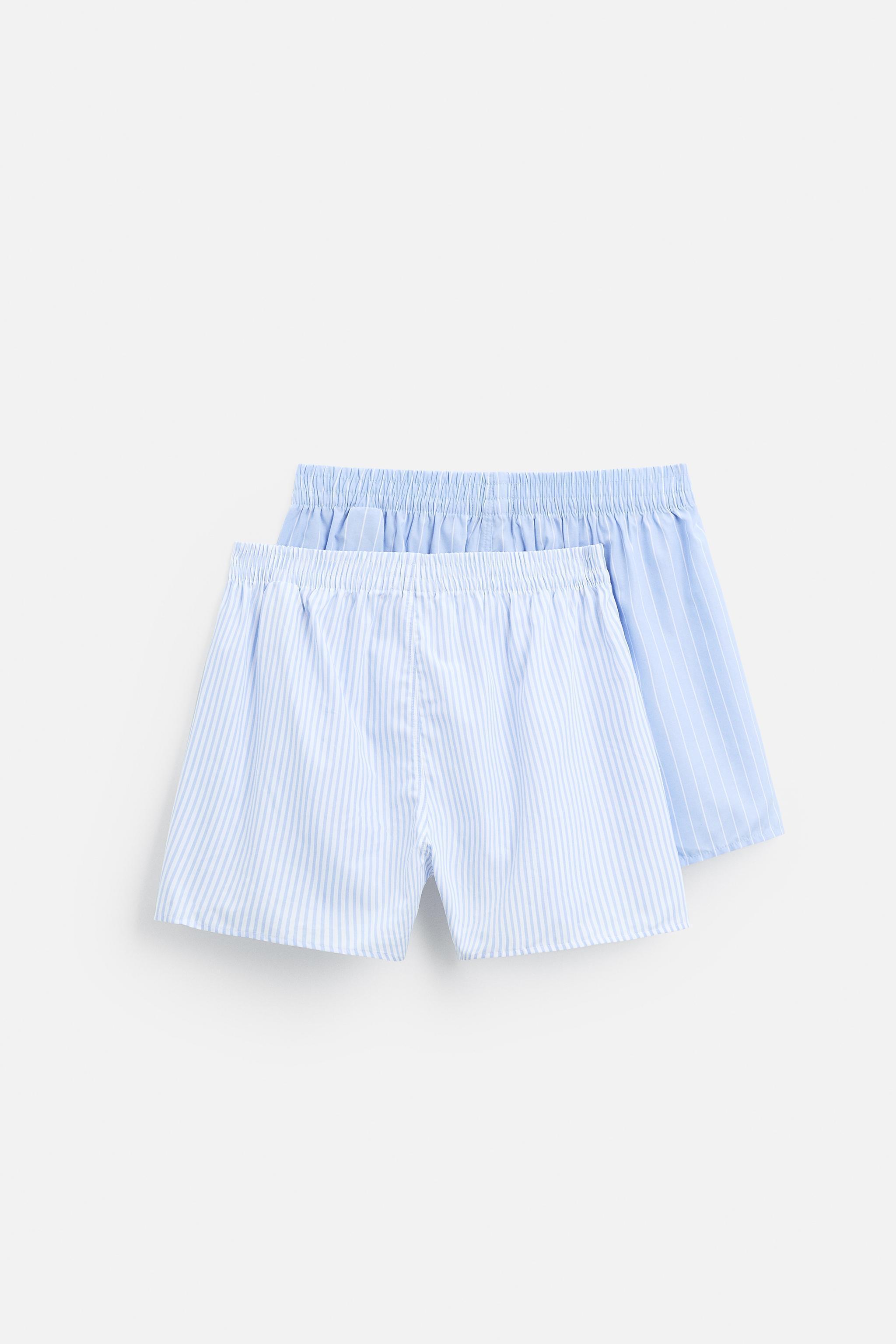 2 PACK OF MIXED POPLIN BOXERS Product Image