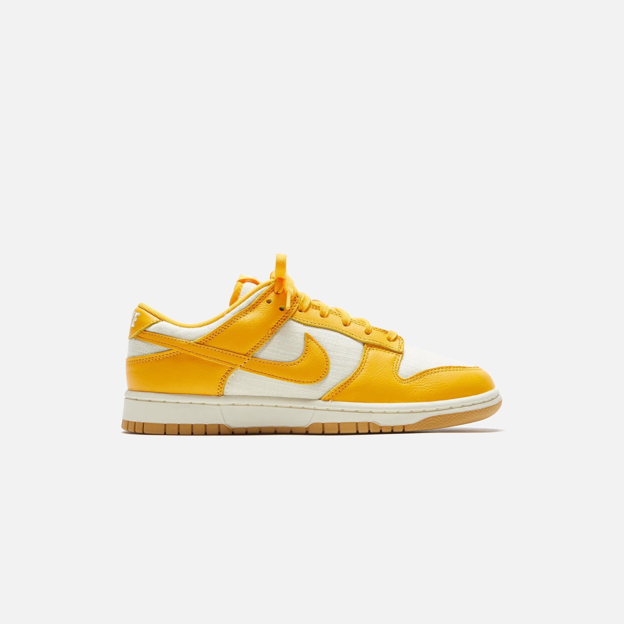 Nike Dunk Low Retro - University Gold / Coconut Milk / Soft Yellow / Gum Light Brown Male Product Image