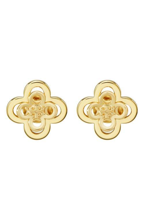 Tory Burch Kira Clover Stud Earrings Product Image