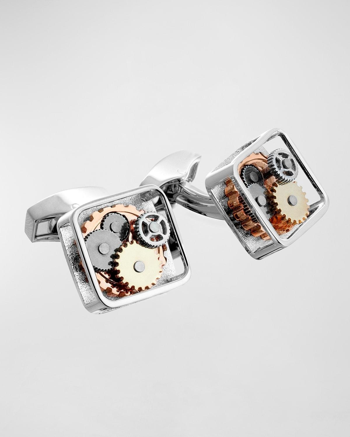 Mens Gear Cuff Links Product Image