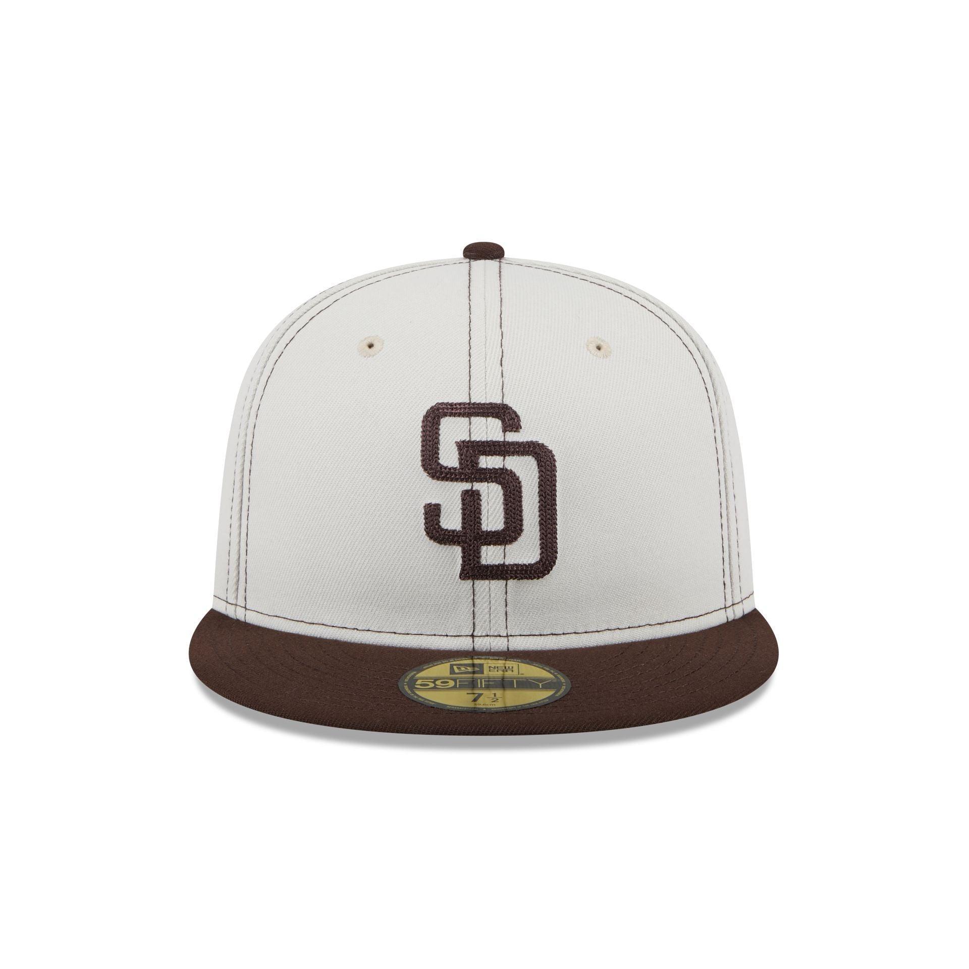 San Diego Padres Sandy Linen 59FIFTY Fitted Hat Male Product Image