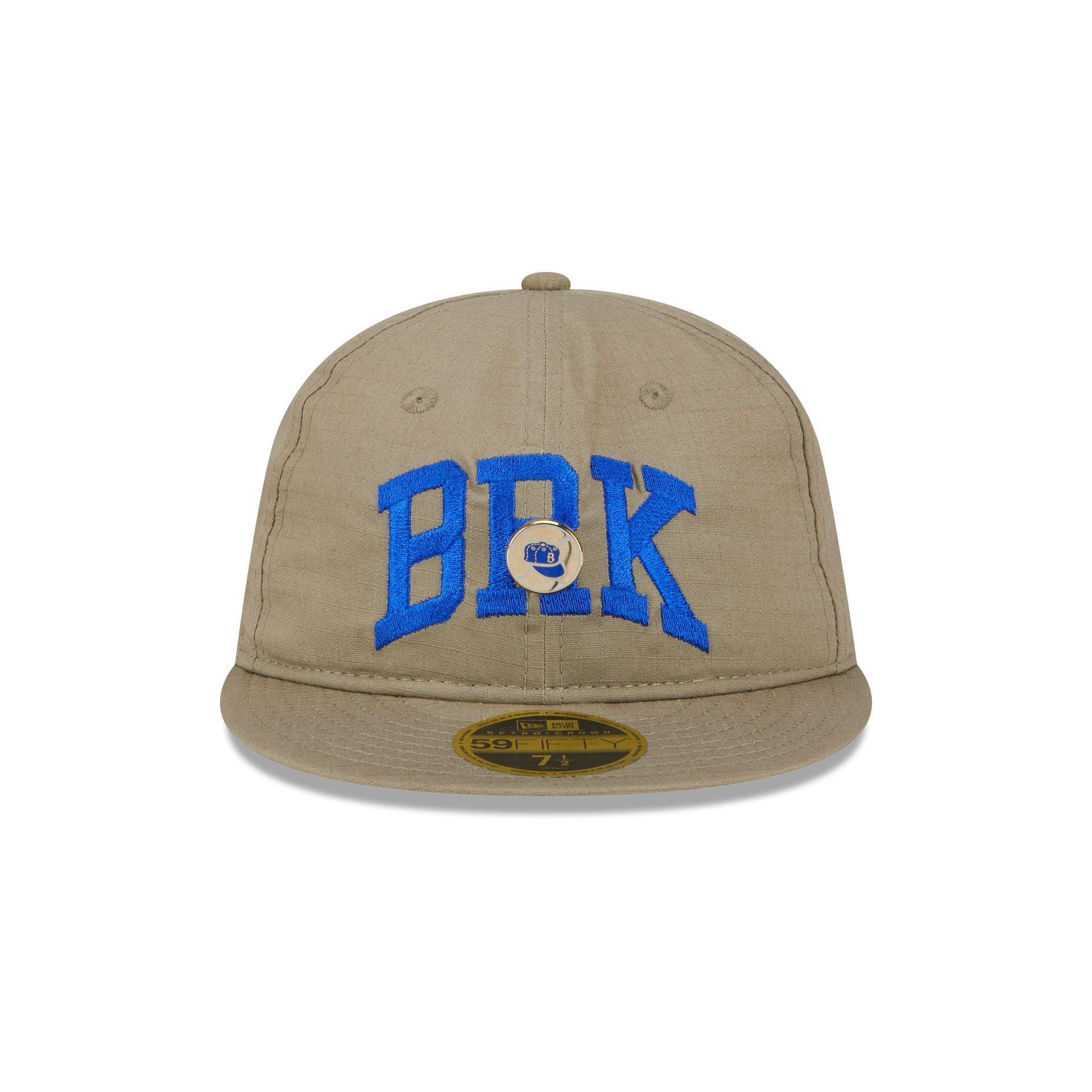 Brooklyn Dodgers Logo Pin Retro Crown 59FIFTY Fitted Hat Male Product Image