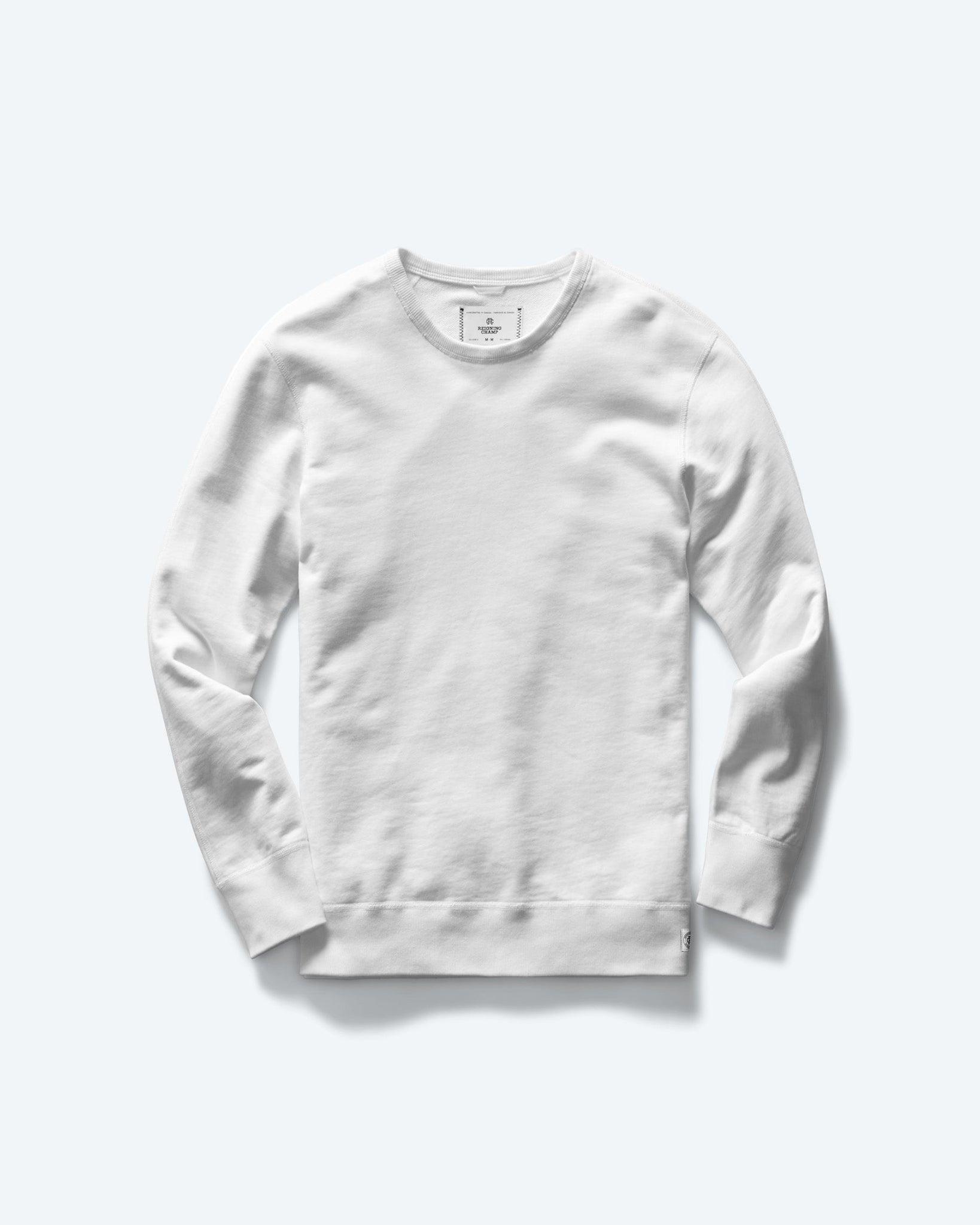 Midweight Terry Slim Crewneck Male Product Image