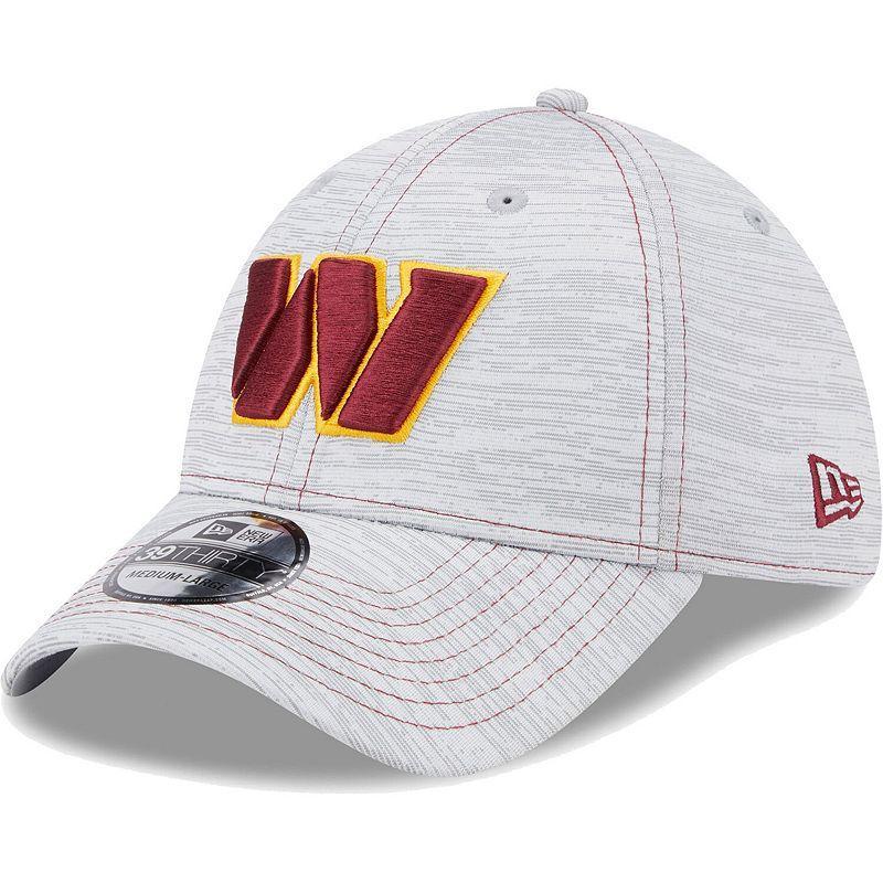 Men's New Era Gray Washington Commanders Speed 39THIRTY Flex Hat Product Image