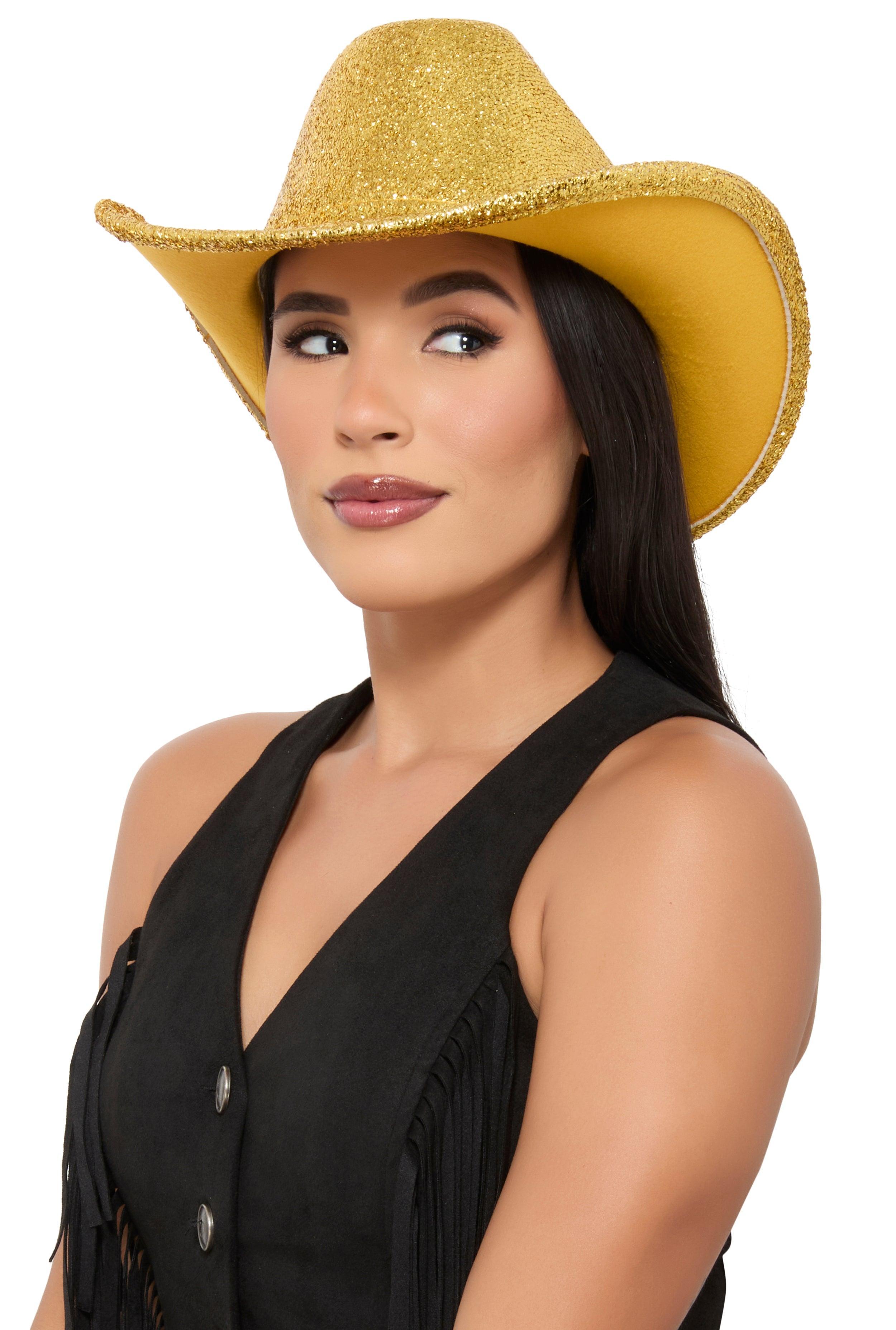 Metallic Cowboy Hat Female Product Image