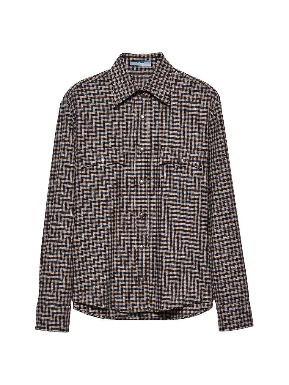 Womens Wool Shirt Product Image