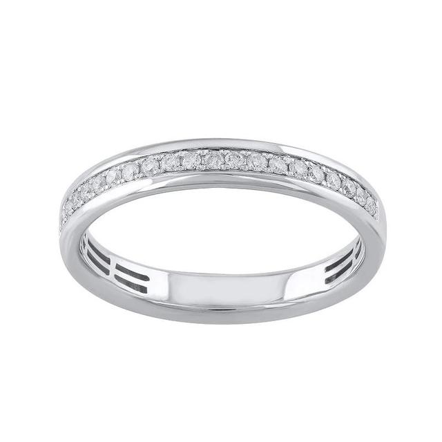 LOVE CLOUD 10k Gold 1/2 Carat T.W. Diamond Fashion Ring, Womens 10k White Gold Product Image