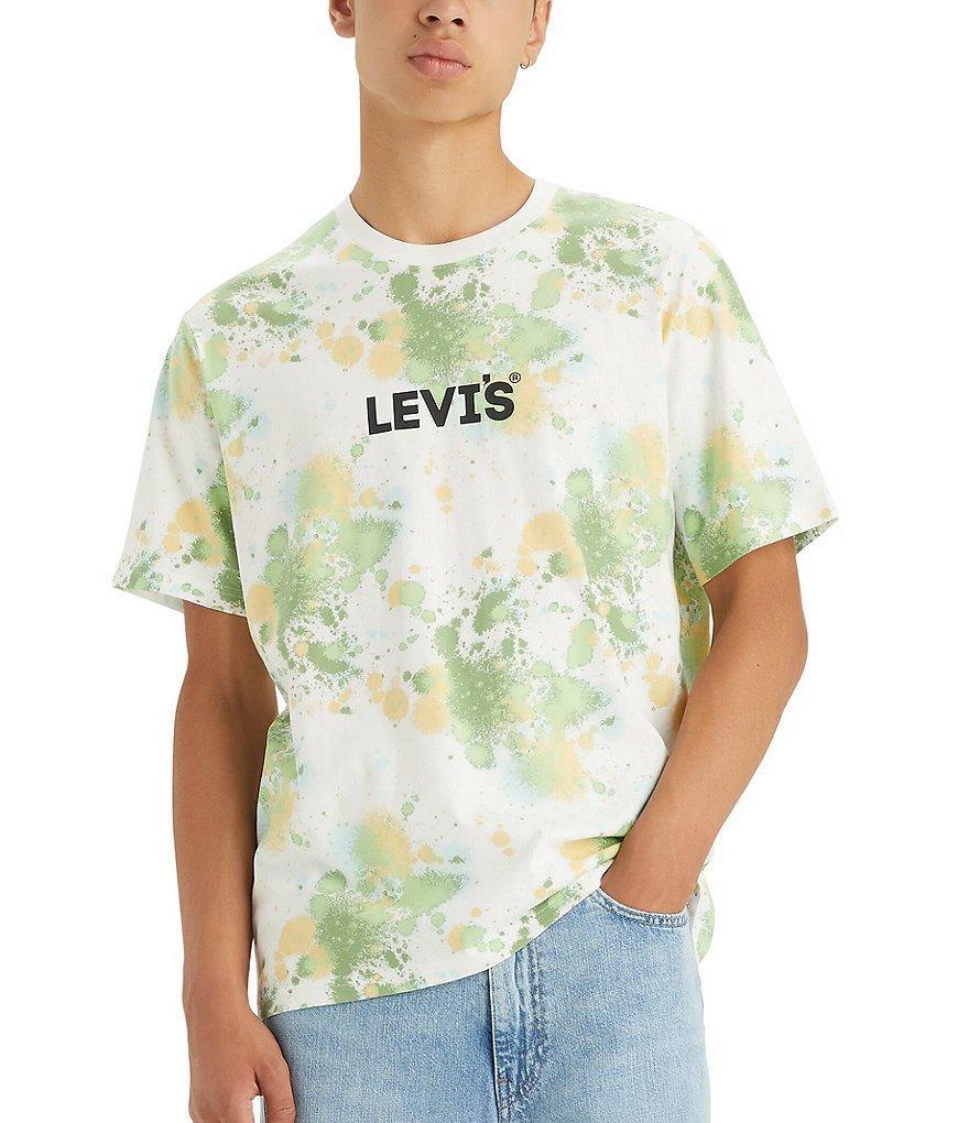 Levi's® Short Sleeve Relaxed Fit Splatter Print T-Shirt Product Image