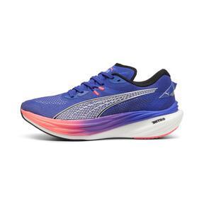 PUMA Deviate NITROâ¢ 3 Men's Running Shoes in Lapis Lazuli/Sunset Glow Product Image