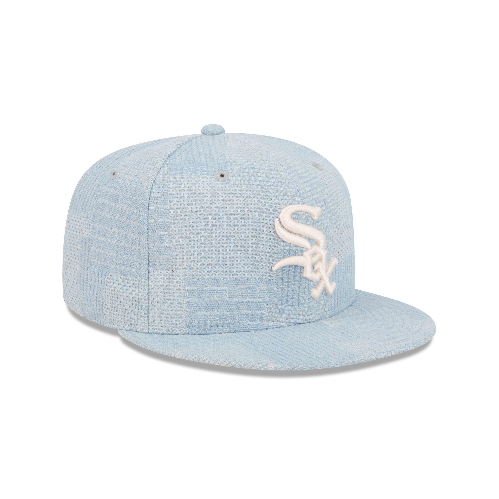 Chicago White Sox Denim Patchwork 9FIFTY Snapback Hat Male Product Image