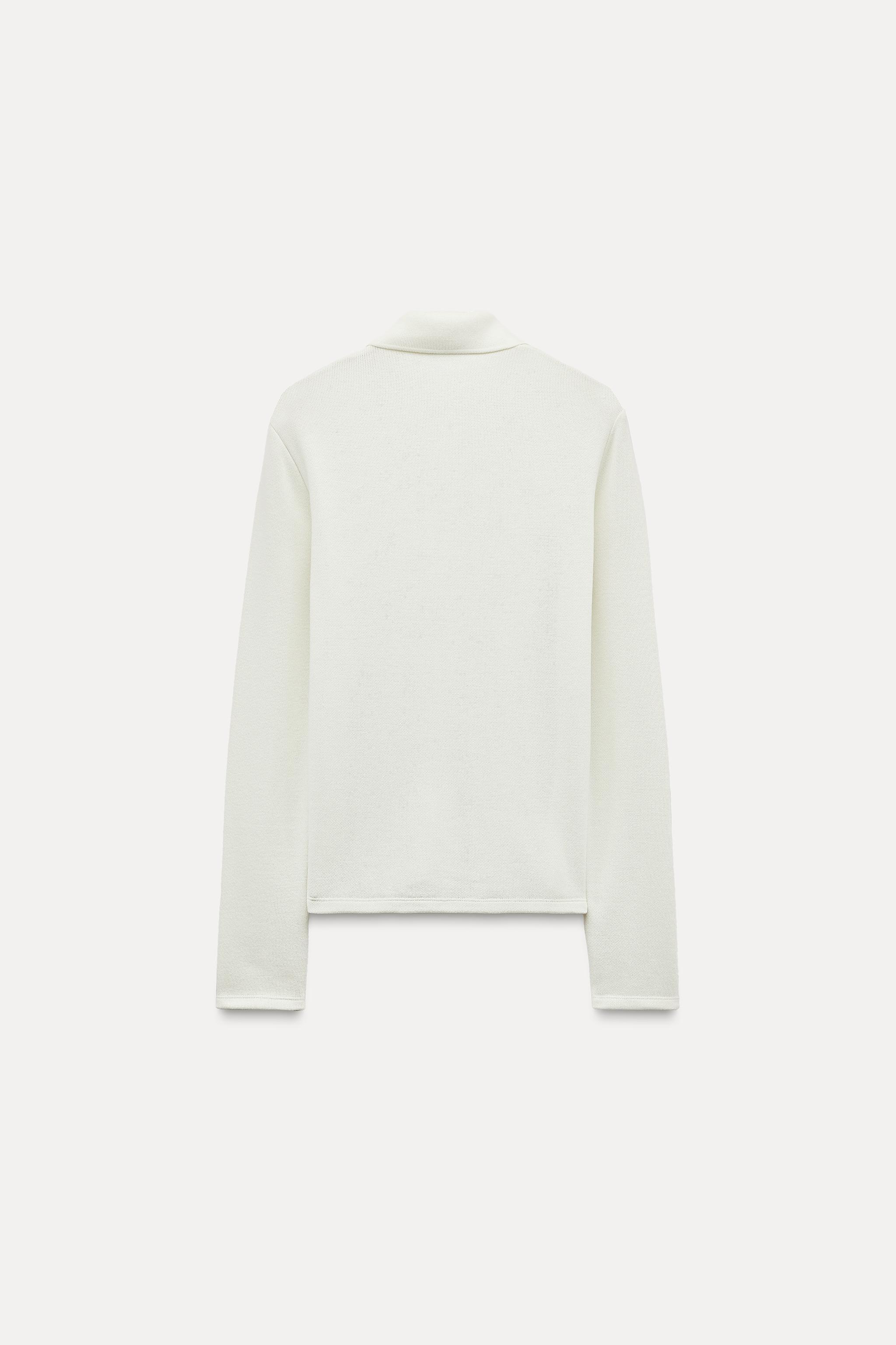 SOFT POLO NECK SWEATER Product Image