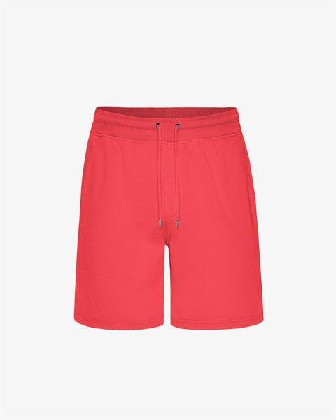 Classic Organic Sweatshorts - Red Tangerine Product Image