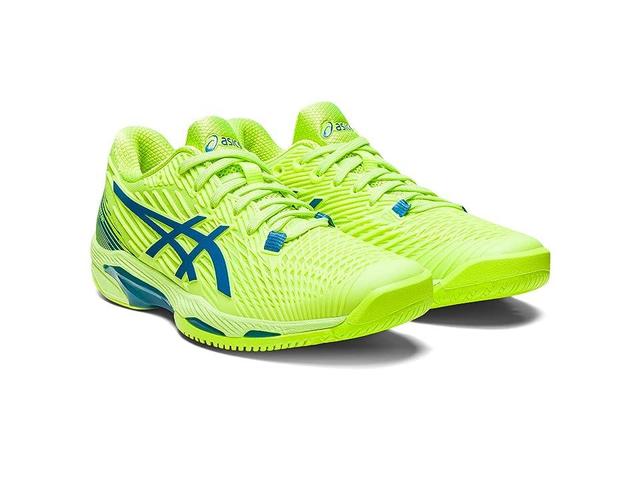 ASICS Solution Speed FF 2 Tennis Shoe (Hazard /Reborn Blue) Women's Shoes Product Image