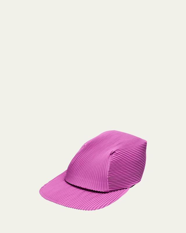 Mens Pleats Baseball Cap Product Image