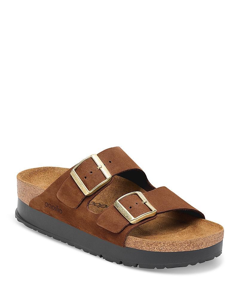 Birkenstock Womens Arizona Buckled Platform Sandals Product Image