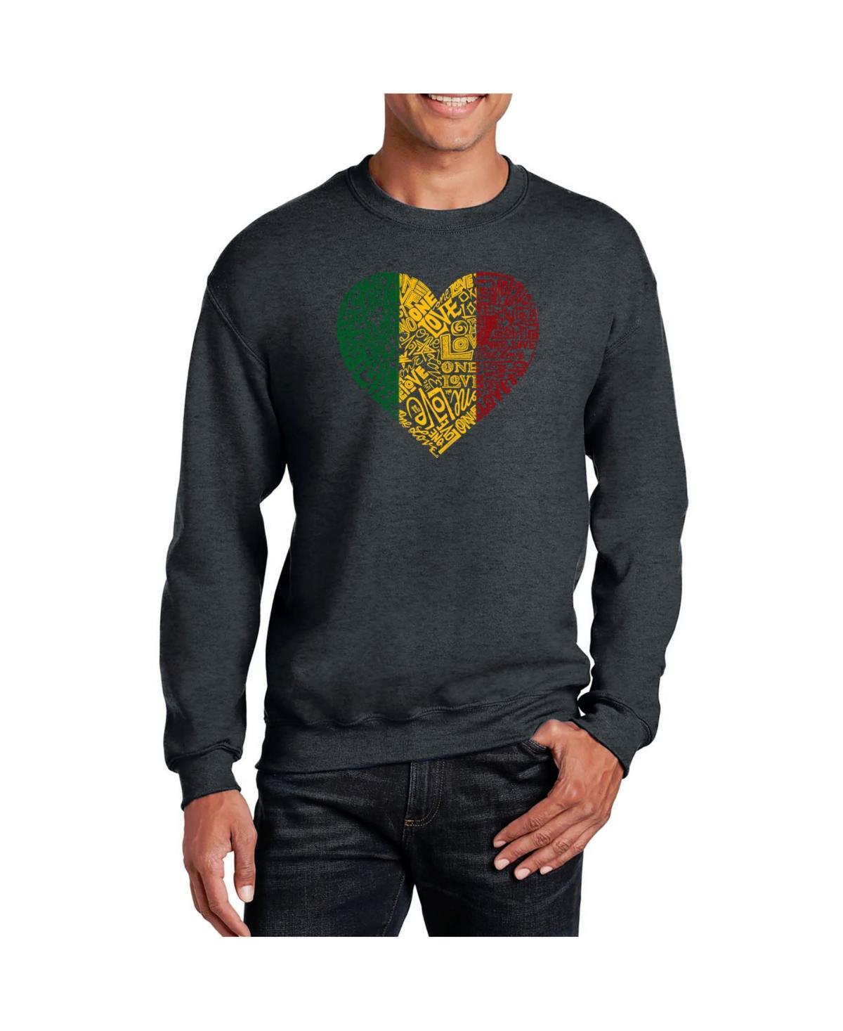 La Pop Art Mens Word Art This Aint My First Rodeo Crewneck Sweatshirt Product Image