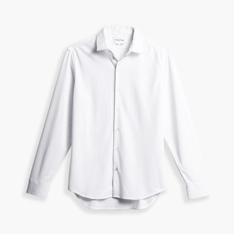 White Men's Apollo Dress Shirt Product Image