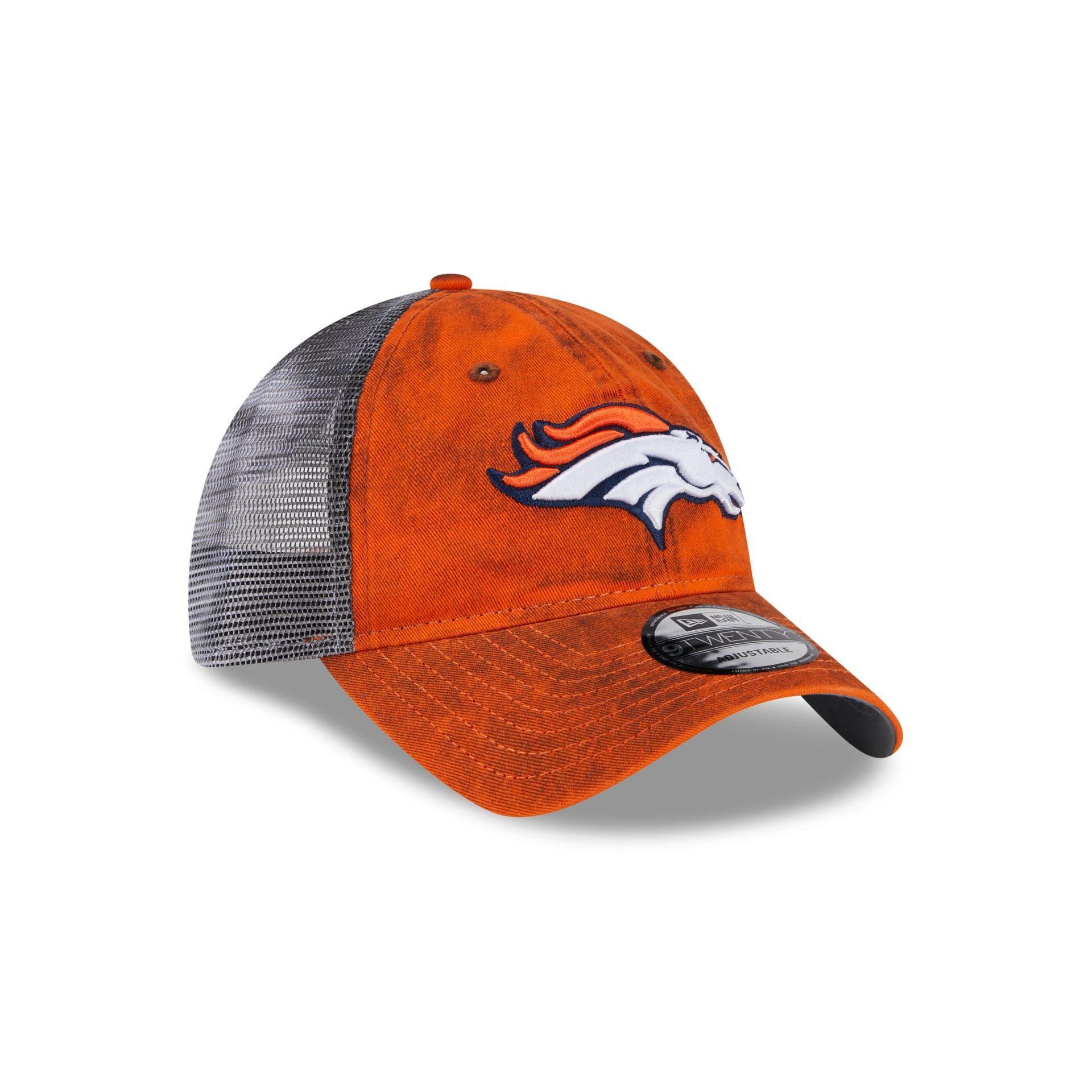 Denver Broncos Slick 9TWENTY Trucker Hat Male Product Image