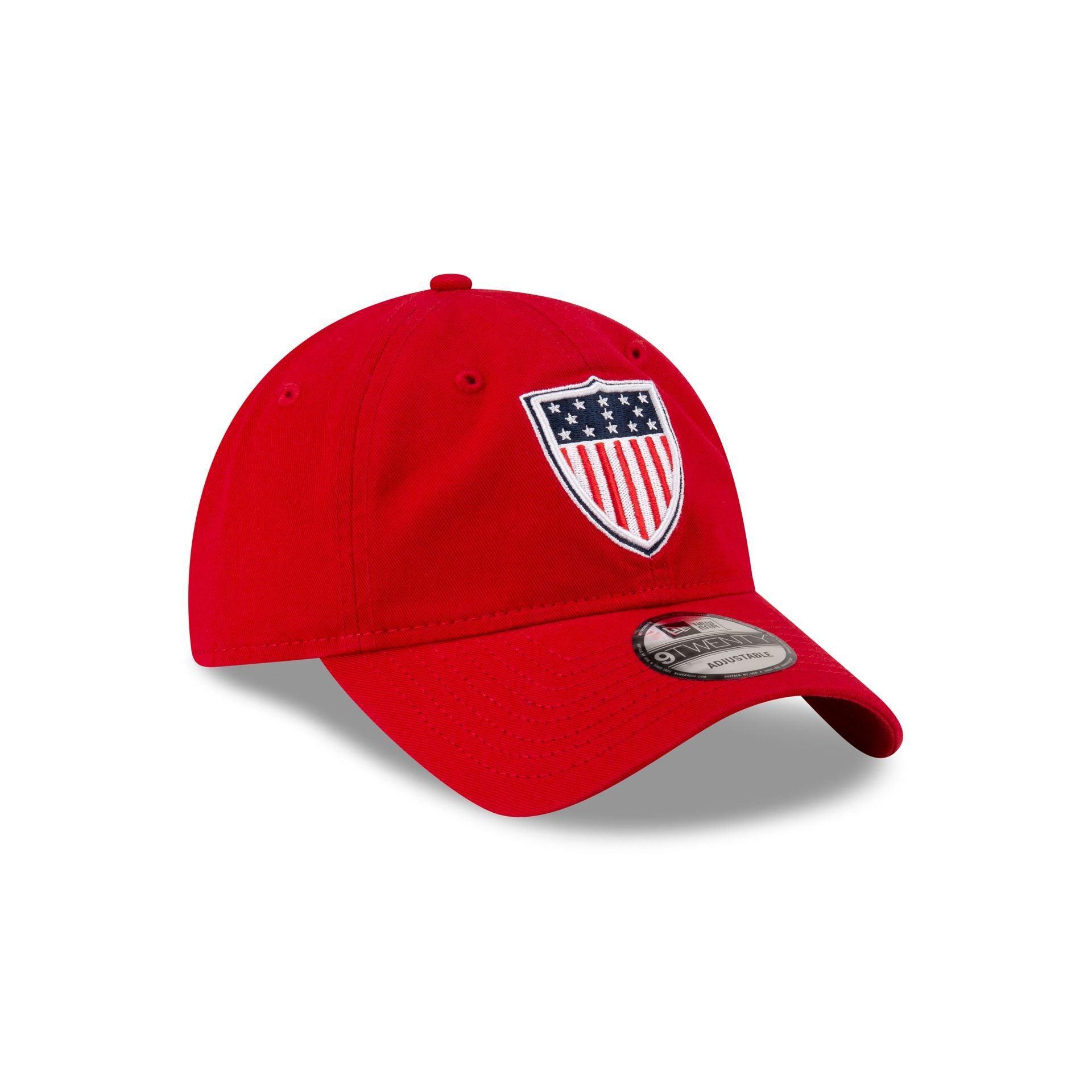 Team USA Shield Red 9TWENTY Adjustable Hat Male Product Image