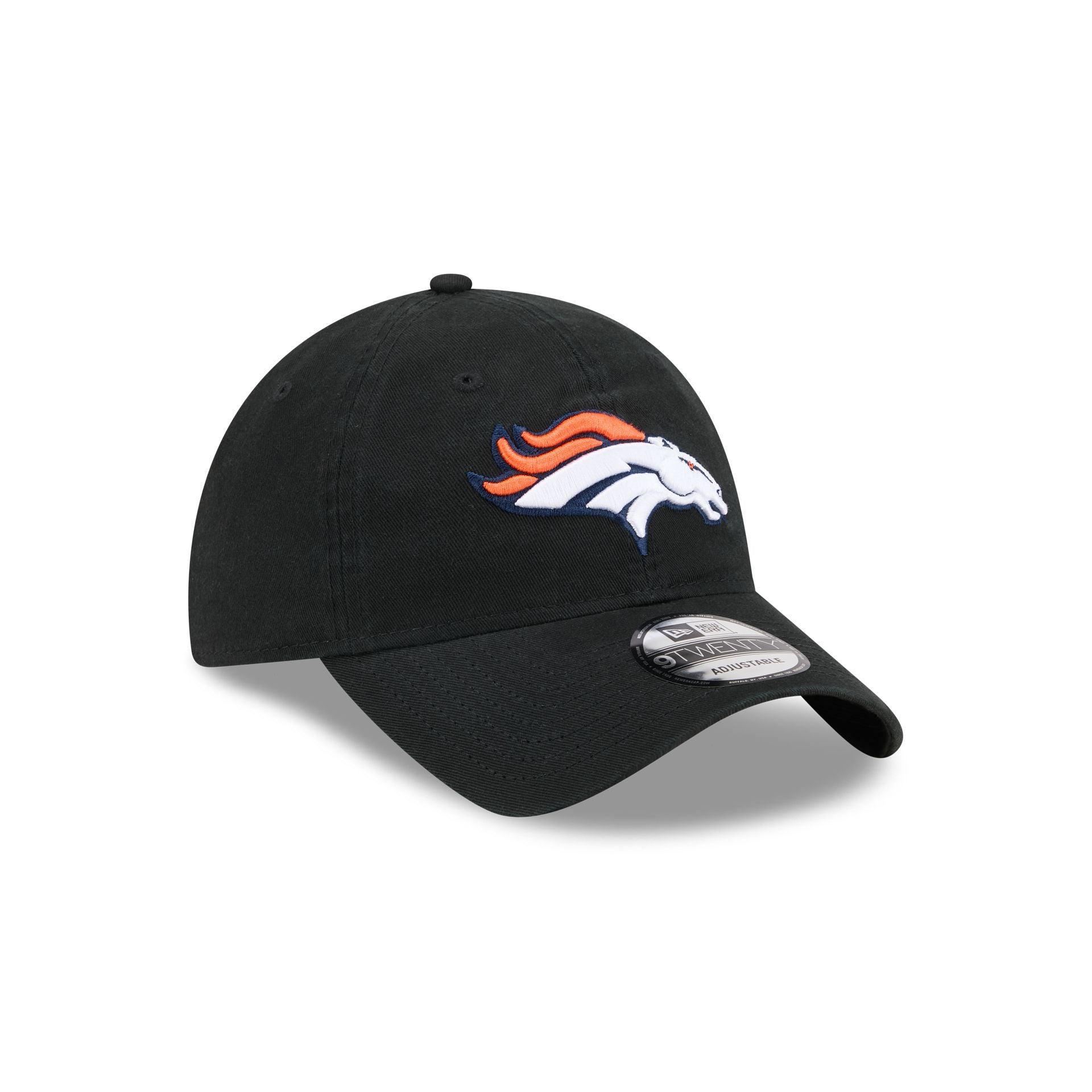 Denver Broncos Black 9TWENTY Adjustable Hat Male Product Image