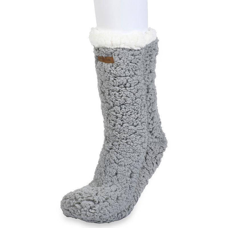 Womens GaaHuu Faux Shearling Cabin Socks Product Image