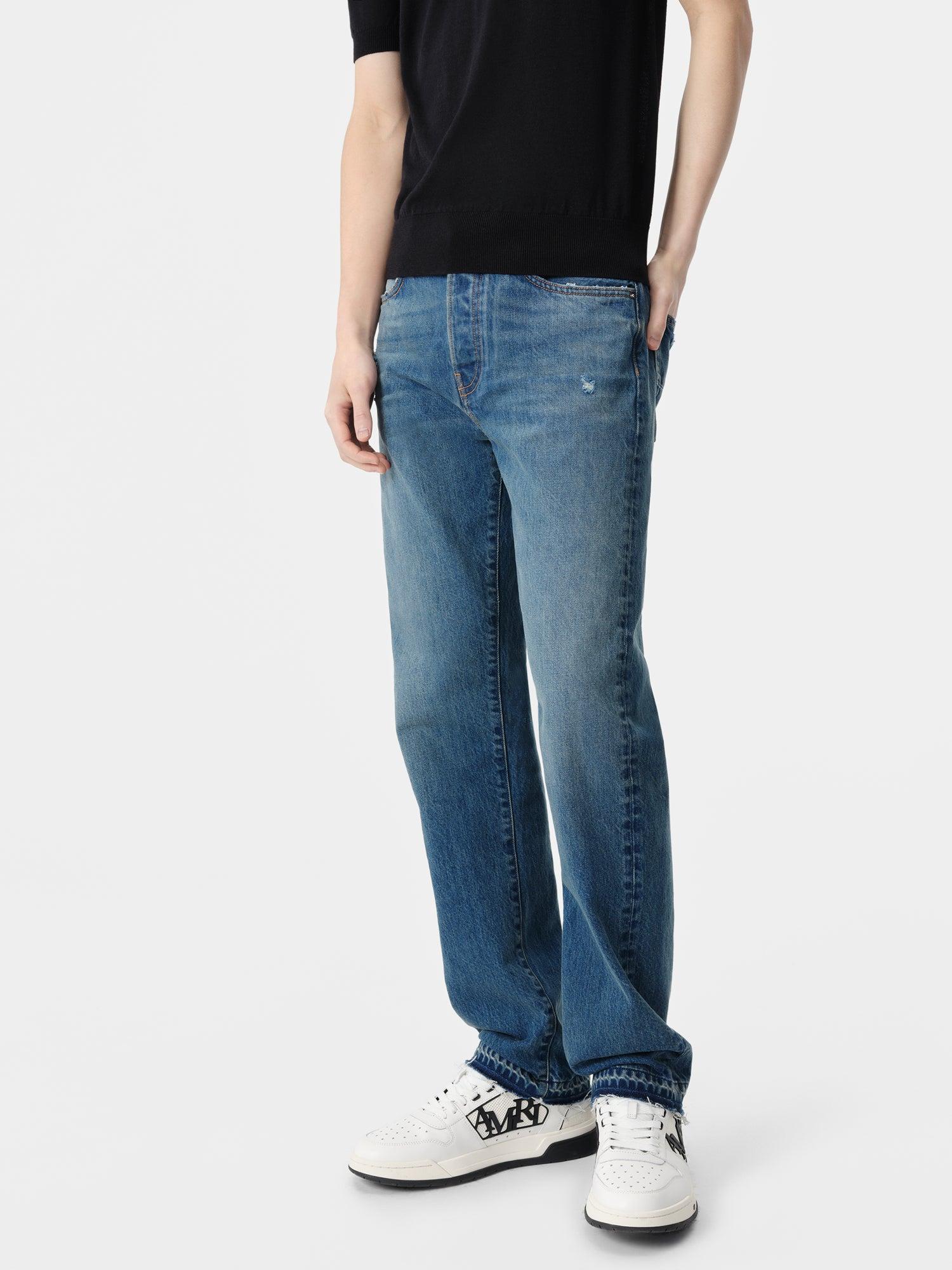 RELEASED HEM STRAIGHT JEAN - Dark Indigo Male Product Image