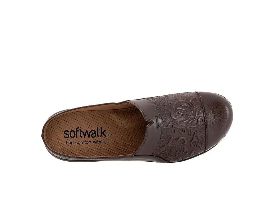 SoftWalk San Marcos Tooling Leather Mules Product Image