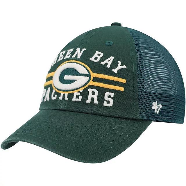 Mens 47 Bay Packers Highpoint Trucker Clean Up Snapback Hat Product Image