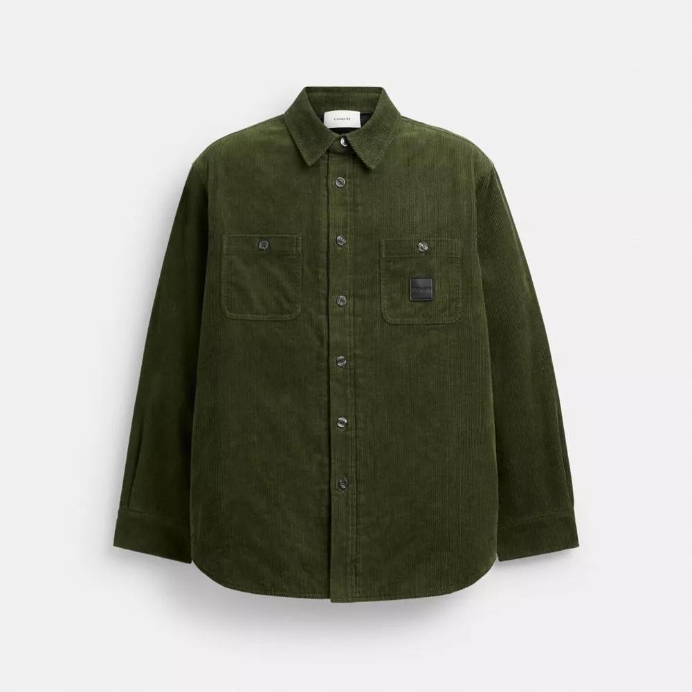 Corduroy Shirt Jacket Product Image