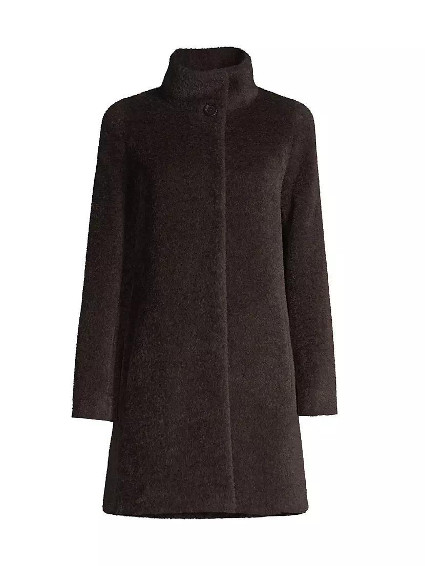 Three-Quarter Length Alpaca Coat Product Image