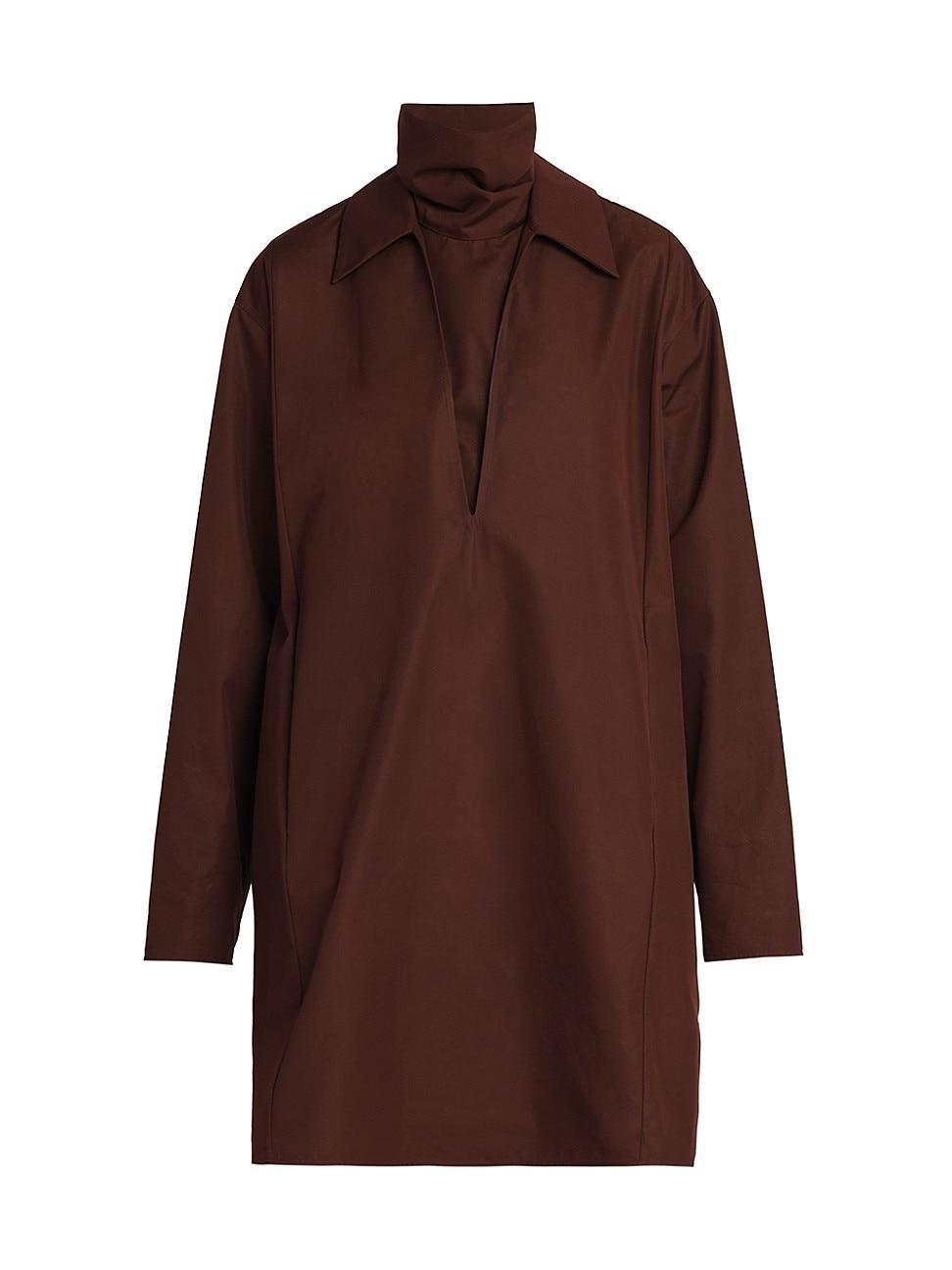 Womens Oversized Collar Shirtdress product image